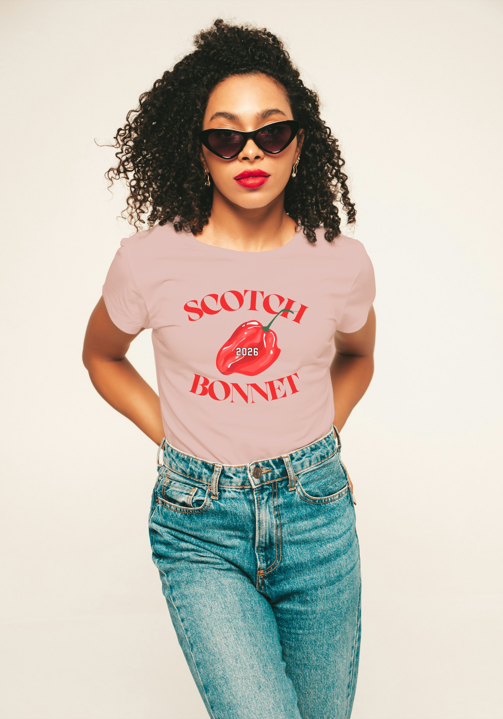 Scotch & Bonnet Big Face Unisex T-Shirt